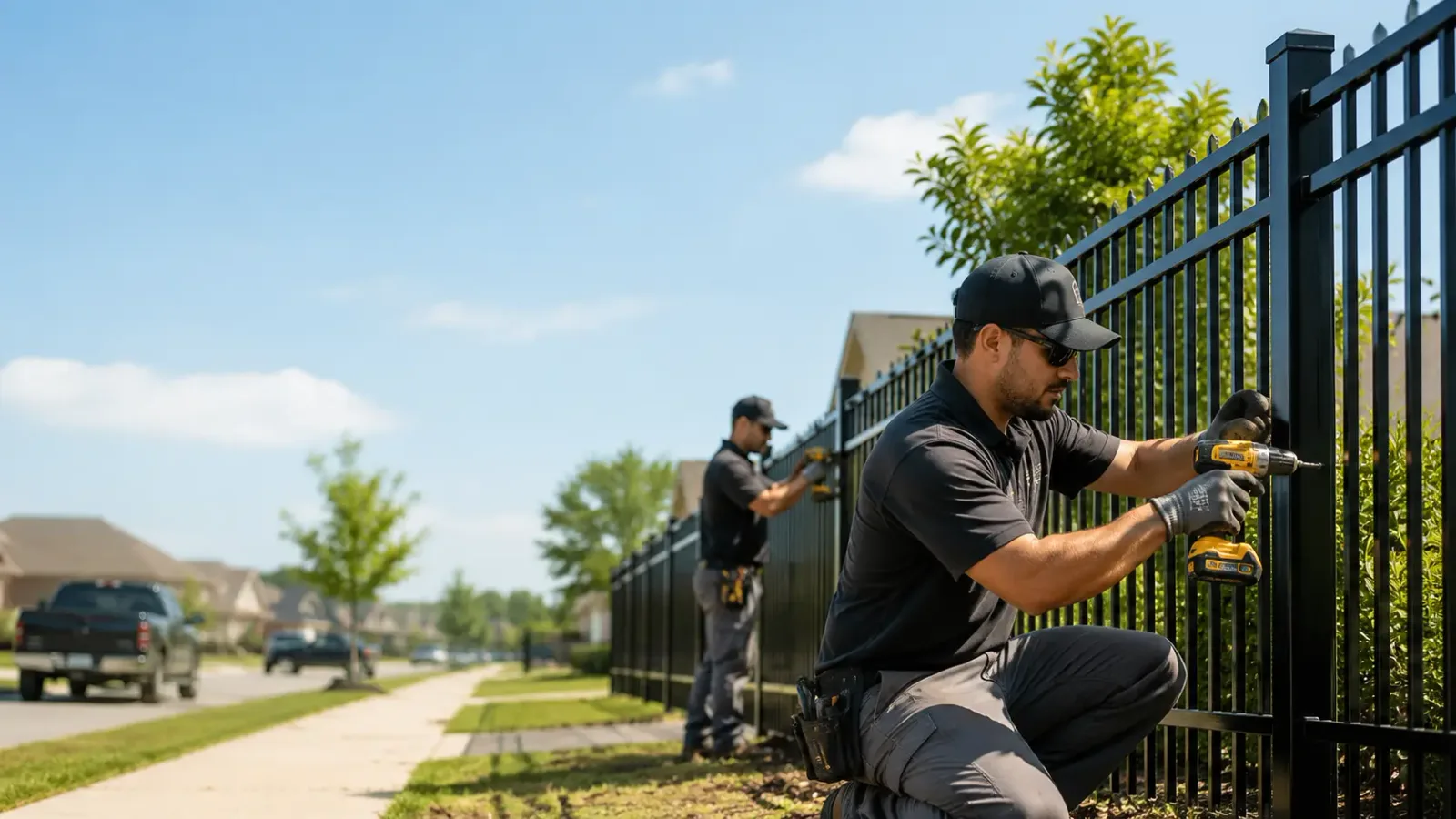 Metal Fence Installation in Valier, IL